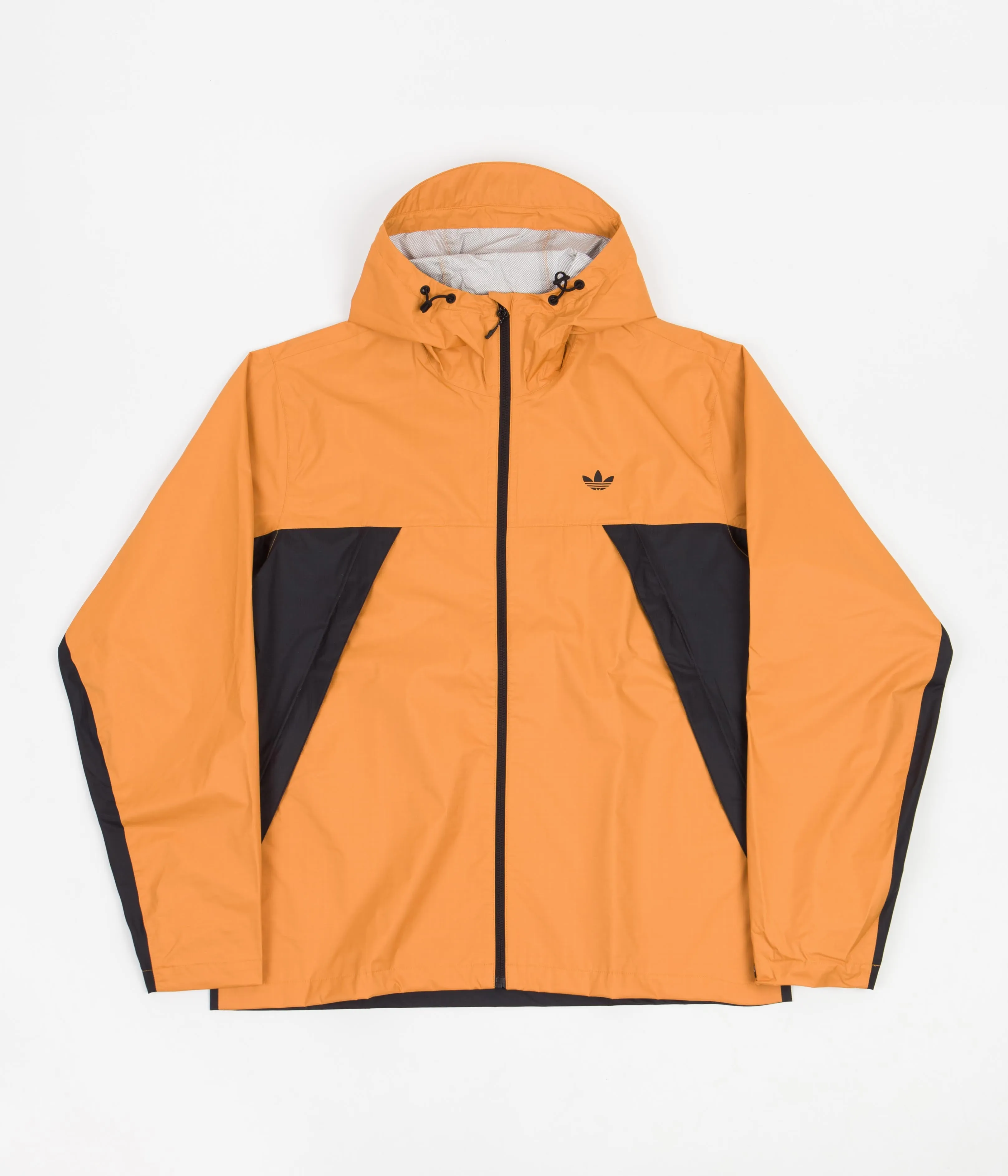Adidas Tech Shell Jacket - Black / Focus Orange