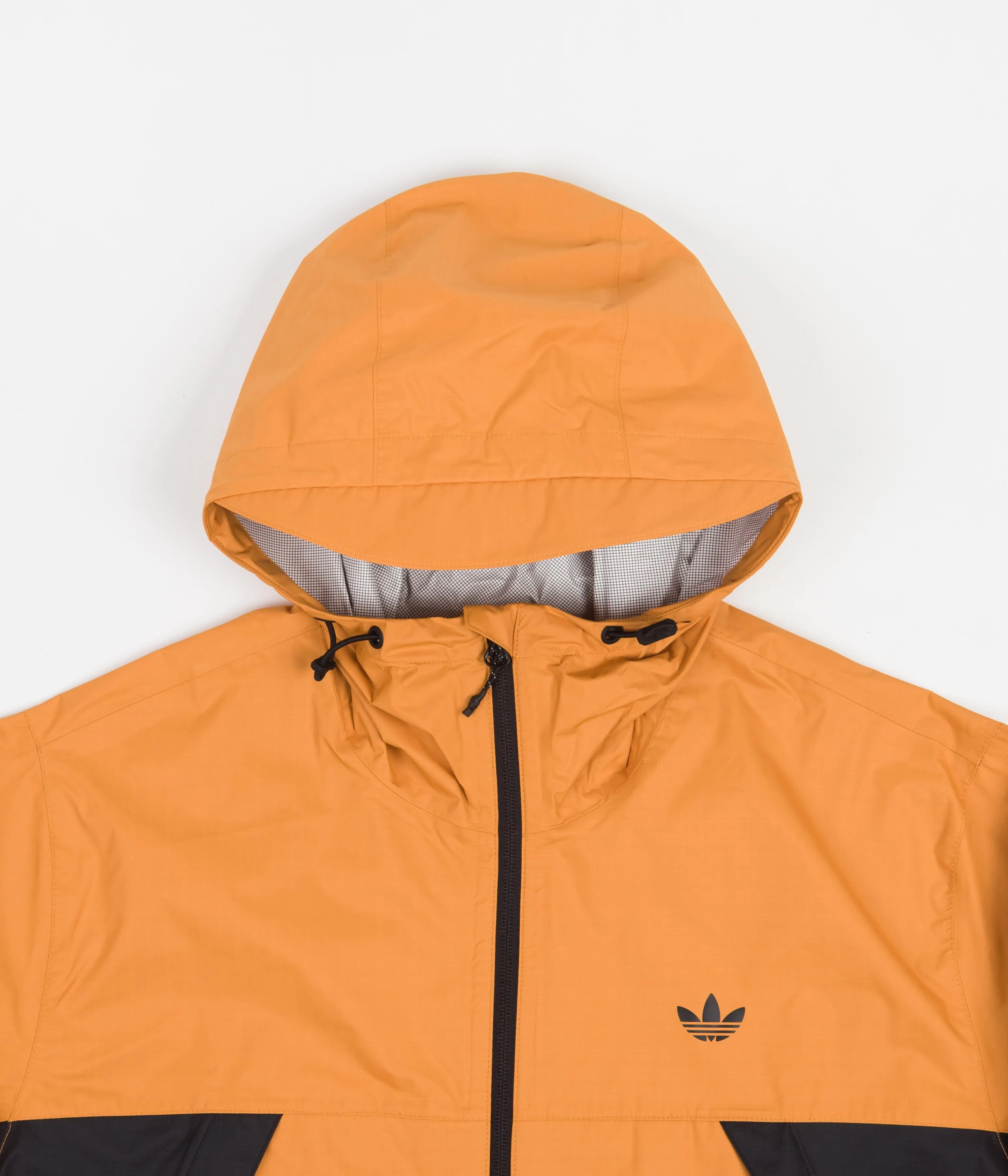 Adidas Tech Shell Jacket - Black / Focus Orange