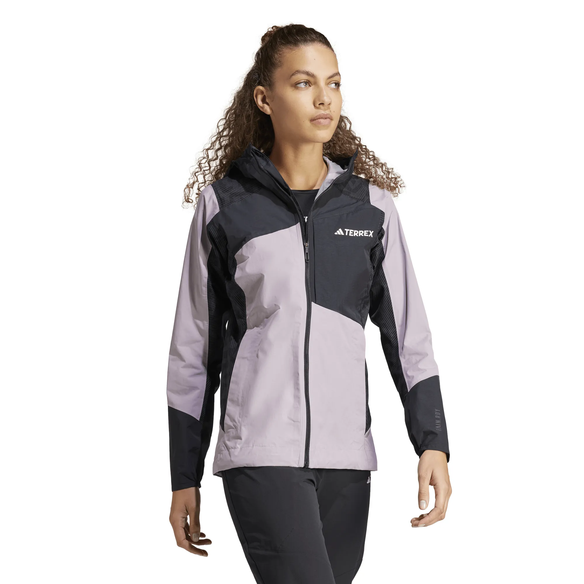 Adidas Women&#x27;s TERREX Xperior Hybrid RAIN.RDY Jacket Preloved Fig/Black | Buy Adidas Women&#x27;s TERREX Xperior Hybrid RAIN.RDY Jacket Preloved Fig/Black here | Outnorth
