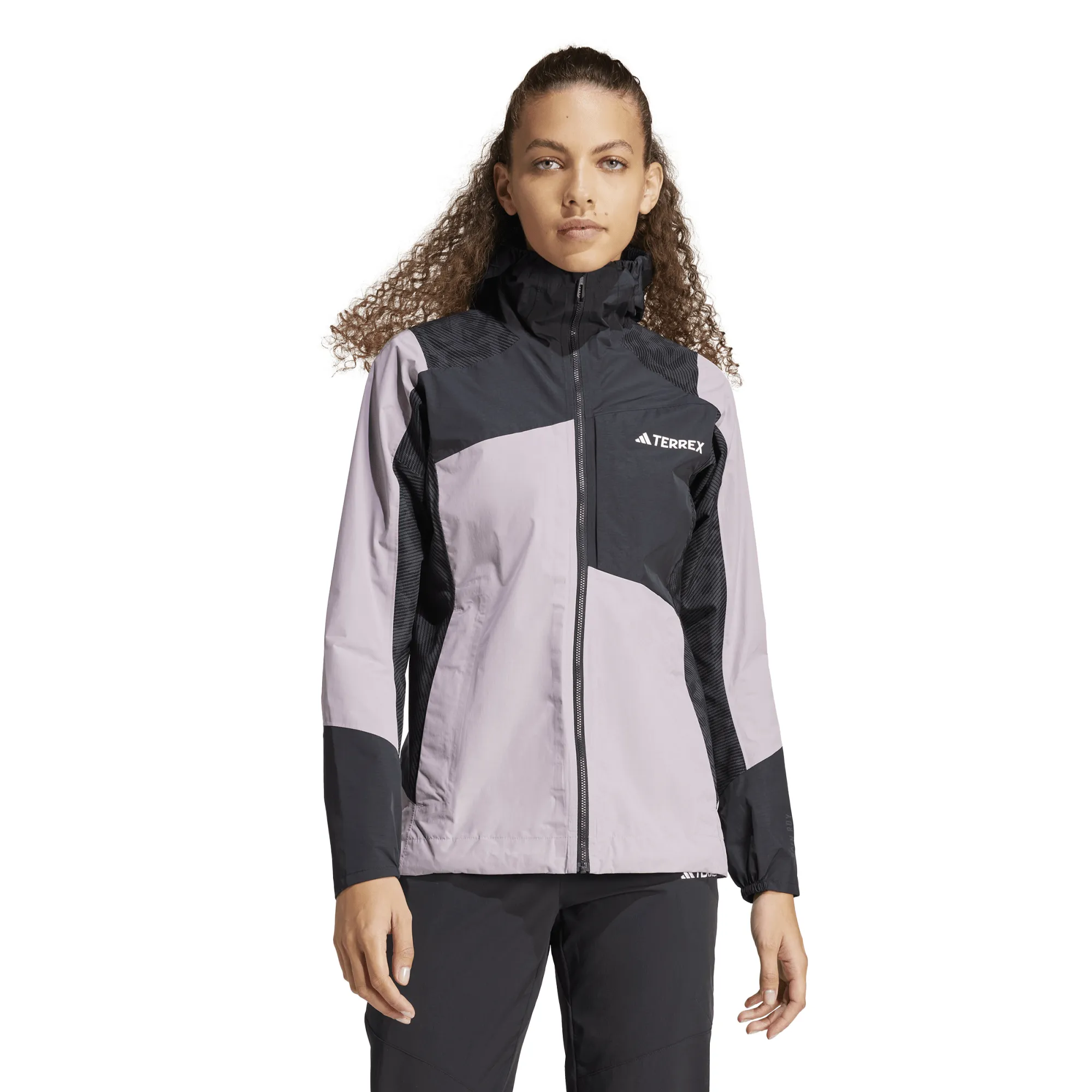 Adidas Women&#x27;s TERREX Xperior Hybrid RAIN.RDY Jacket Preloved Fig/Black | Buy Adidas Women&#x27;s TERREX Xperior Hybrid RAIN.RDY Jacket Preloved Fig/Black here | Outnorth