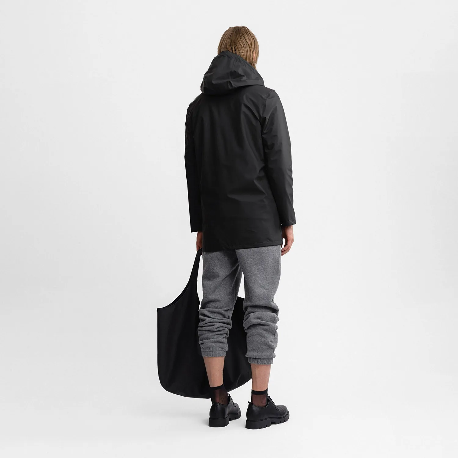 Adults Lightweight Stockholm Raincoat - Black