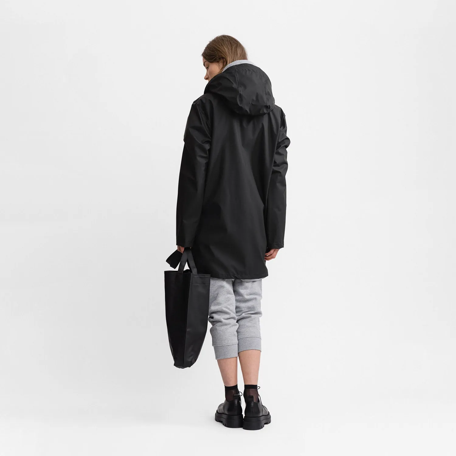 Adults Lightweight Stockholm Raincoat - Black