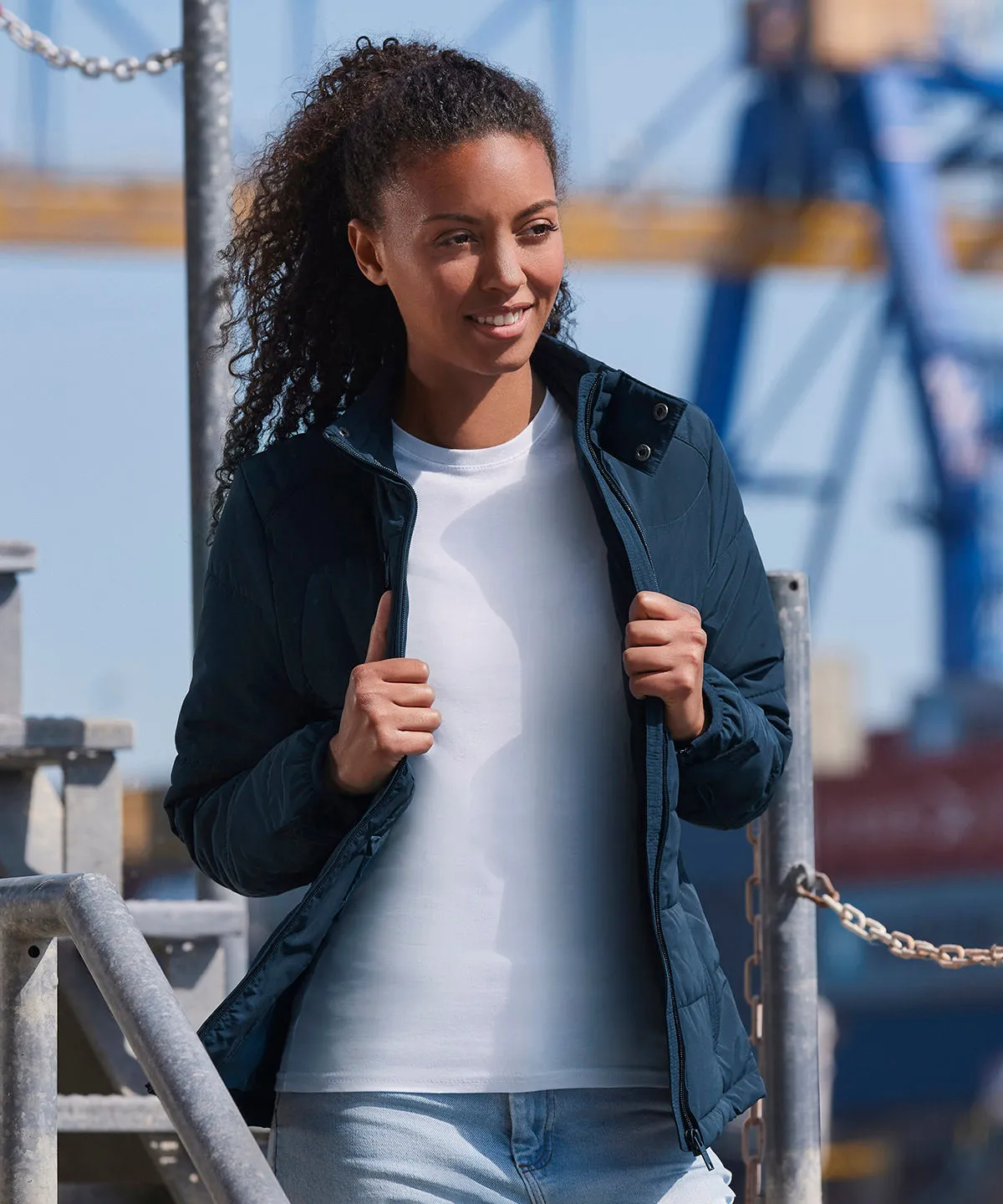Black - Women's cross jacket