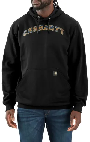 Carhartt Loose Fit Midweight Camo Logo Hooded Graphic Sweatshirt