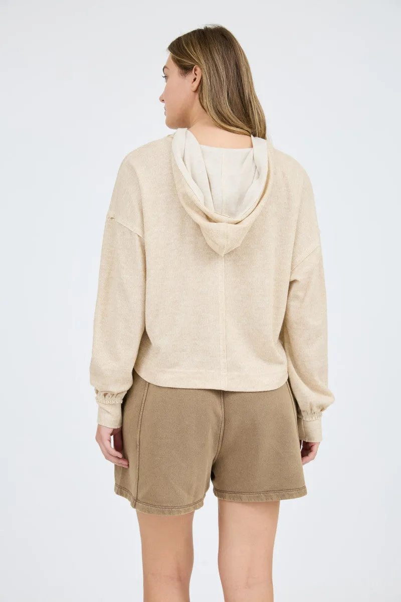 Claudia Hooded Top