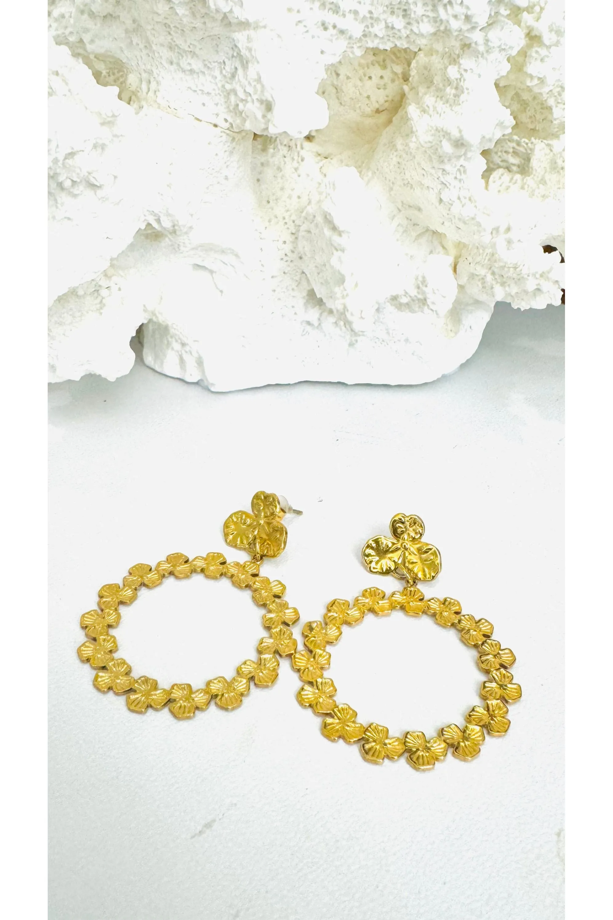 Clover Leaf Water Resistant Earrings