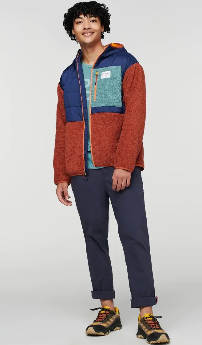 Cotopaxi Men&#x27;s Trico Hybrid Hooded Jacket Maritime &amp; Spice | Buy Cotopaxi Men&#x27;s Trico Hybrid Hooded Jacket Maritime &amp; Spice here | Outnorth
