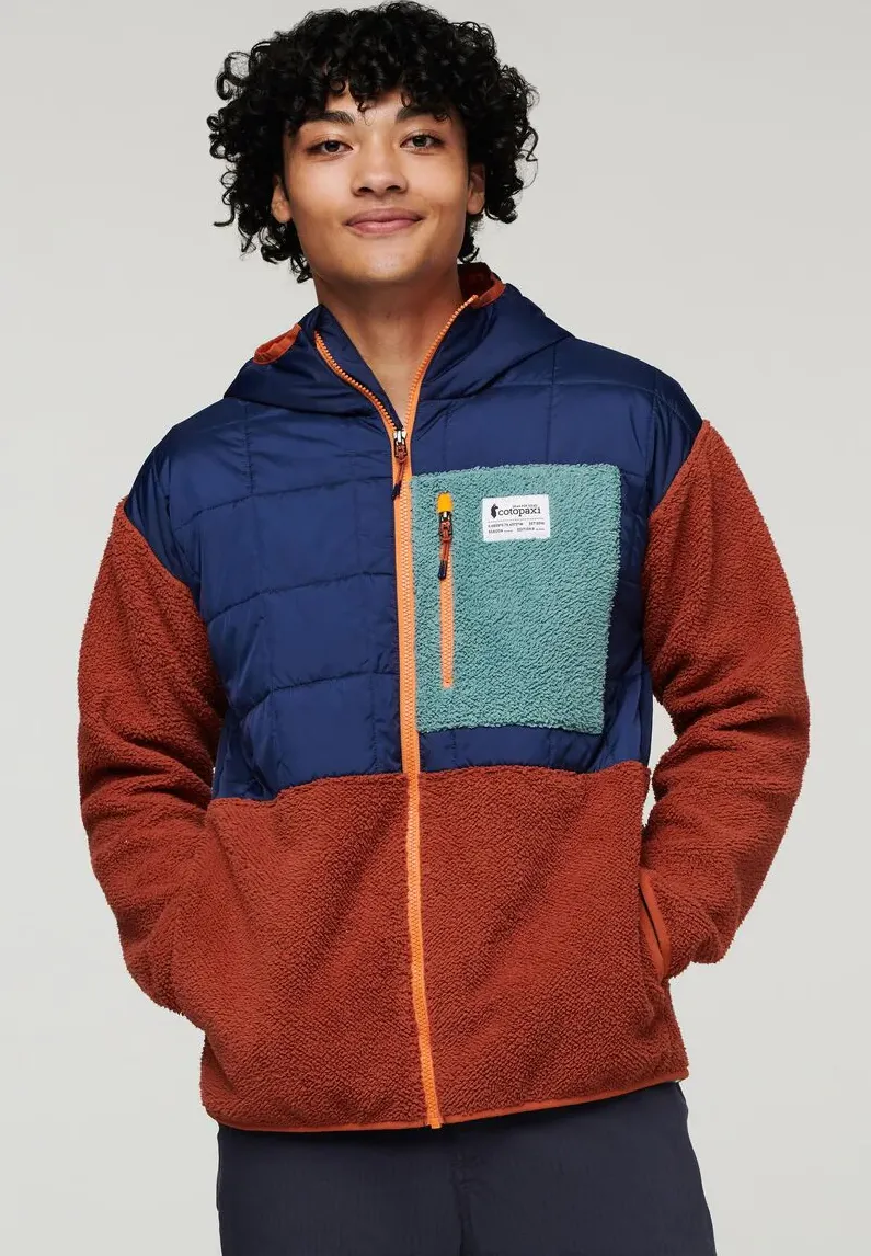 Cotopaxi Men&#x27;s Trico Hybrid Hooded Jacket Maritime &amp; Spice | Buy Cotopaxi Men&#x27;s Trico Hybrid Hooded Jacket Maritime &amp; Spice here | Outnorth
