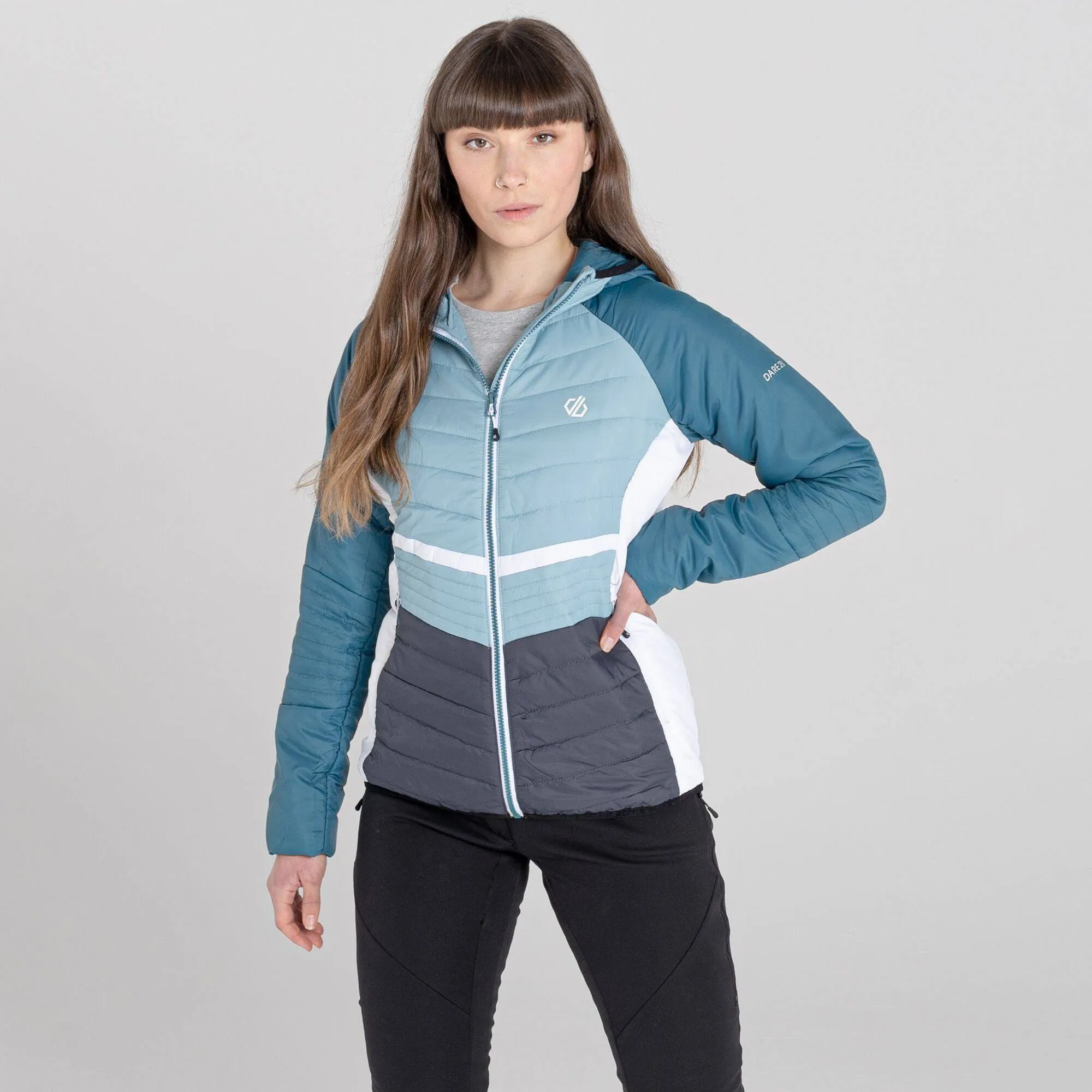 Dare2b Ladies Surmount Hybrid Jacket -DRAGONFLY