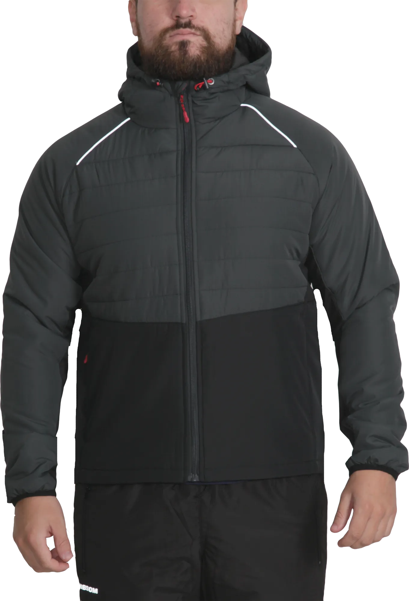 Dobsom Men&#x27;s R90 Hybrid Jacket Graphite | Buy Dobsom Men&#x27;s R90 Hybrid Jacket Graphite here | Outnorth