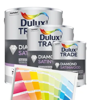 Dulux Trade Diamond Satinwood - Tinted Colour Match