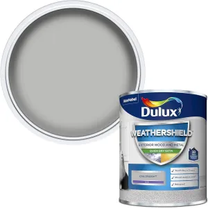Dulux Weathershield Satin 750ml - Chic Shadow