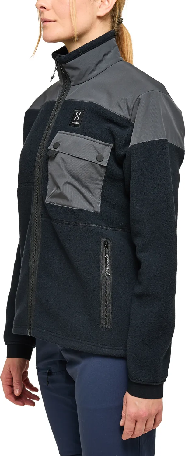 Haglöfs Women&#x27;s Avesta Hybrid Jacket True Black | Buy Haglöfs Women&#x27;s Avesta Hybrid Jacket True Black here | Outnorth
