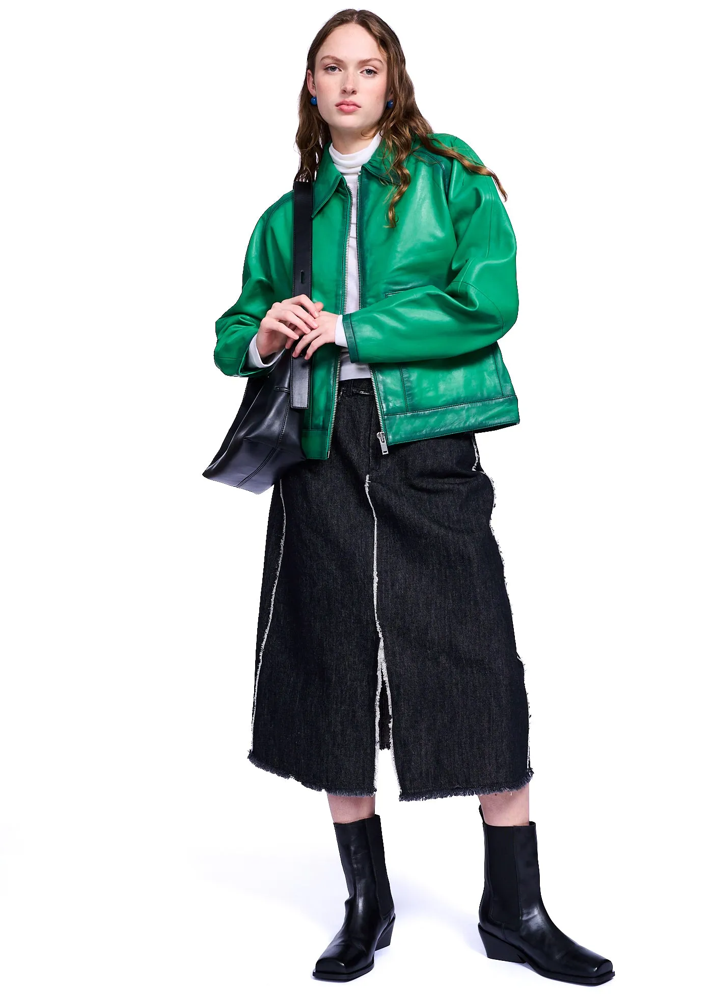 Hosbjerg Pompay Genuine Leather Jacket