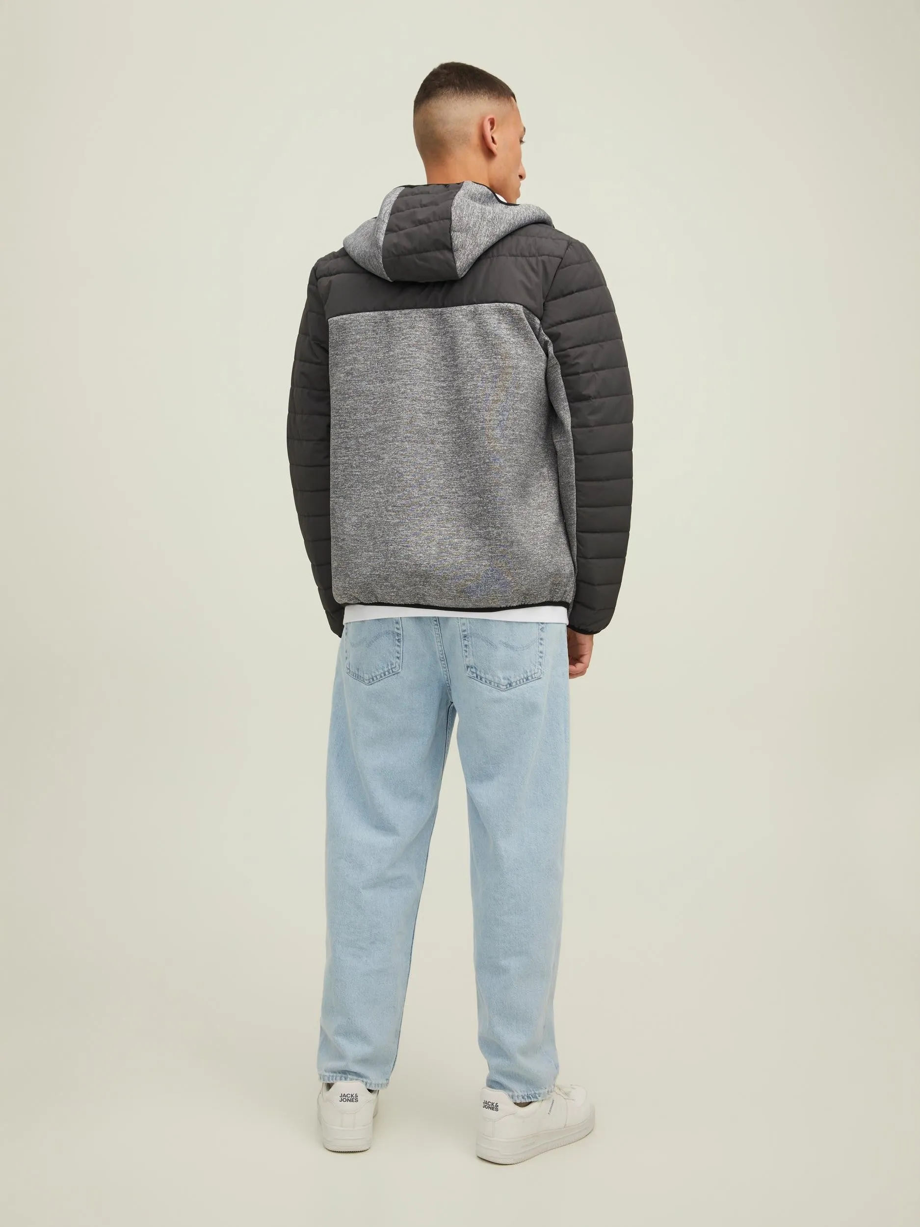 Jack & Jones JCOBERG Hybrid Jacket -ASPHALT