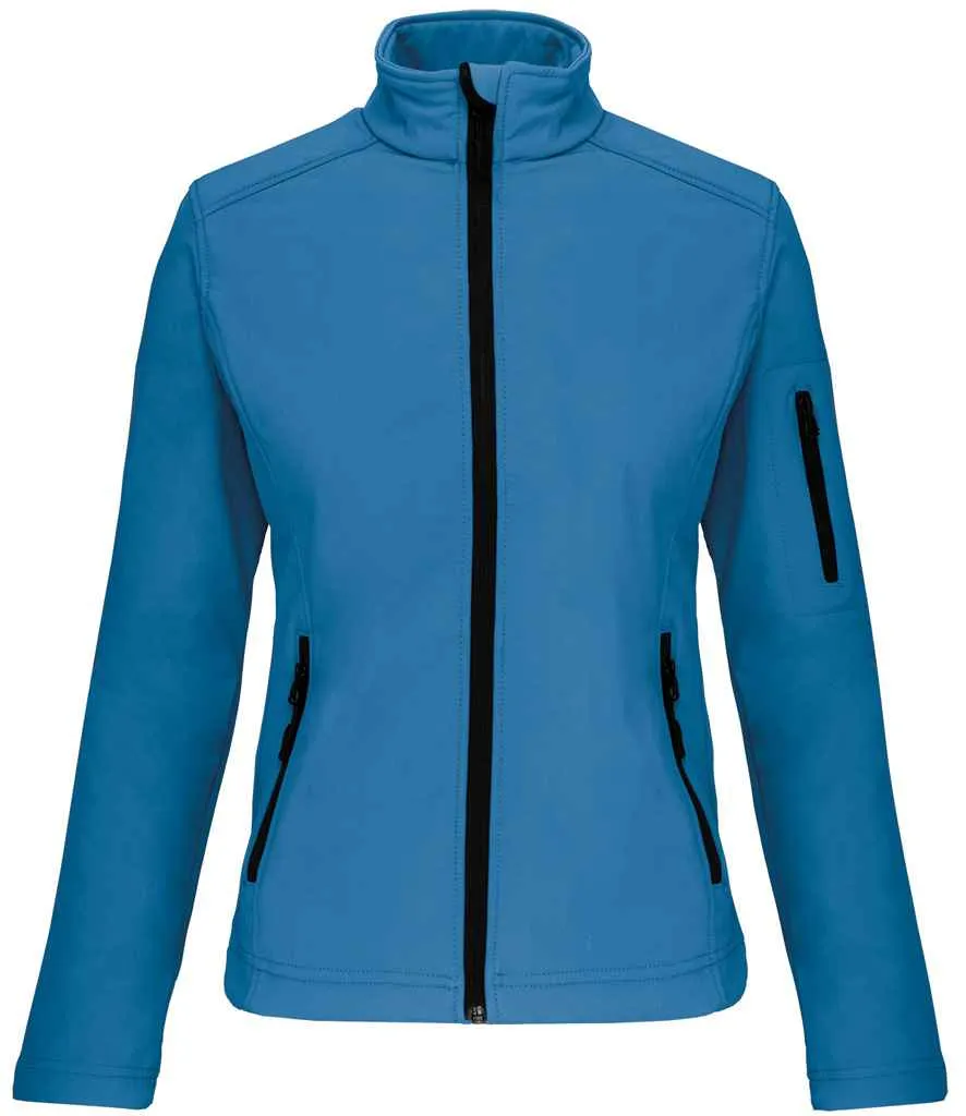 Kariban Ladies Soft Shell Jacket | Aqua