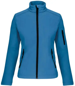 Kariban Ladies Soft Shell Jacket | Aqua