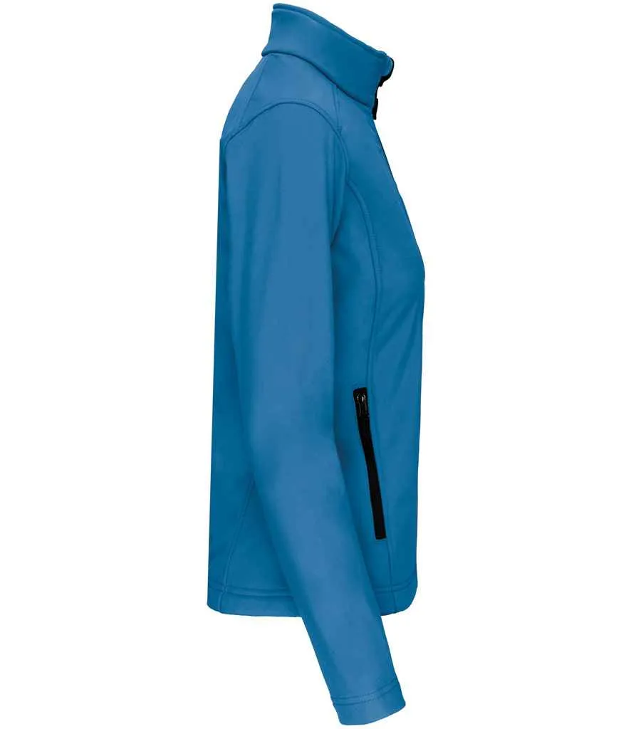 Kariban Ladies Soft Shell Jacket | Aqua