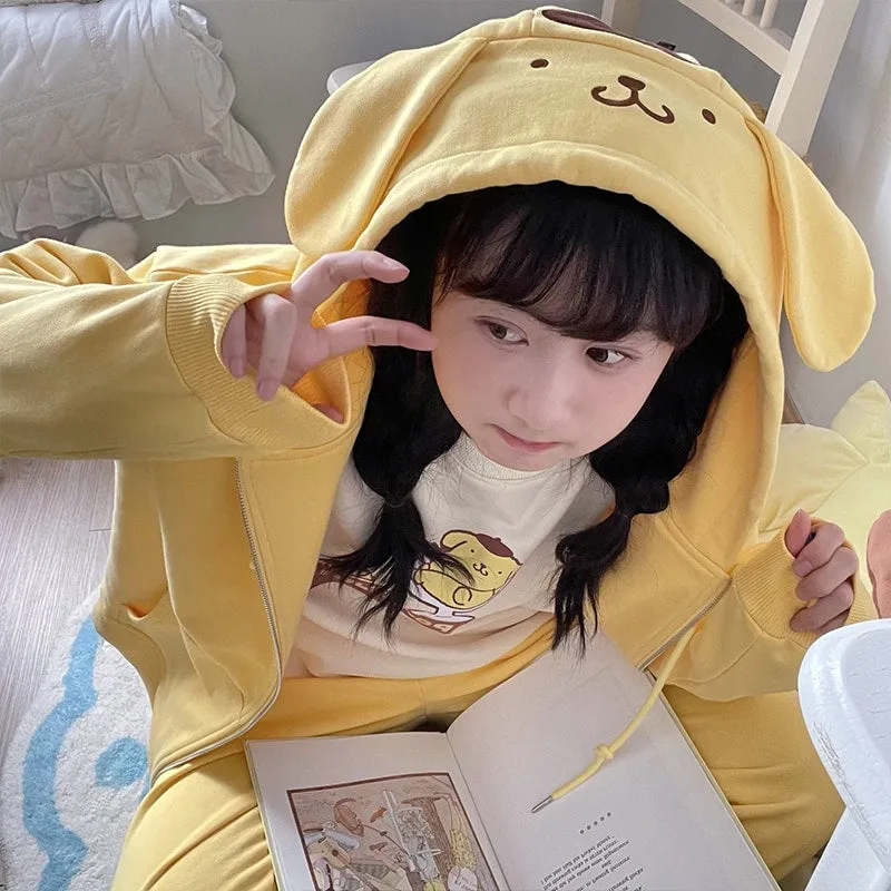 Kawaii Japanese Sanrio Cinnamoroll Hooded Jacket