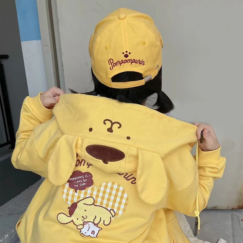 Kawaii Japanese Sanrio Cinnamoroll Hooded Jacket