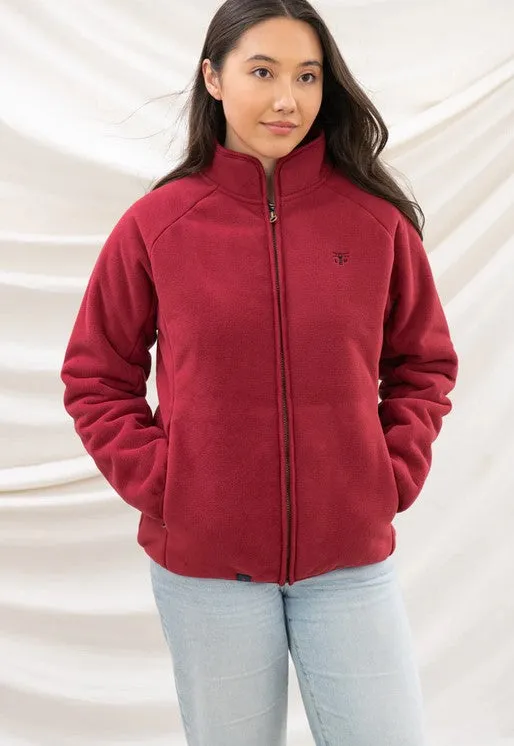 Lighthouse Womens Avon Fleece Maroon