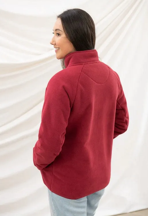 Lighthouse Womens Avon Fleece Maroon