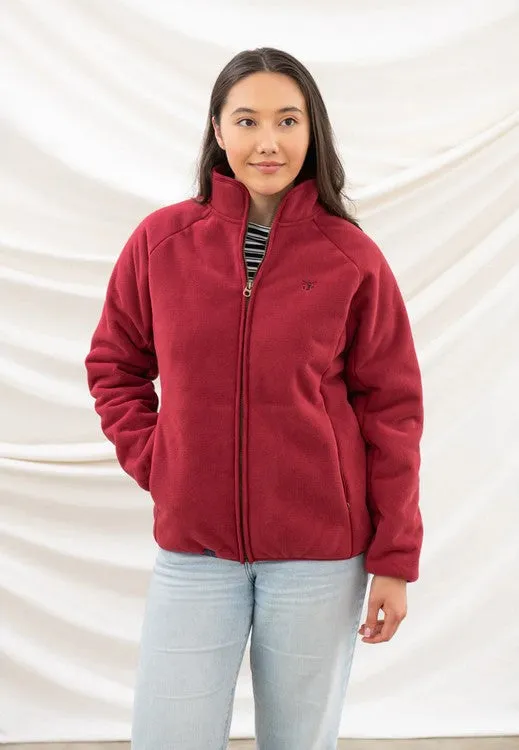 Lighthouse Womens Avon Fleece Maroon