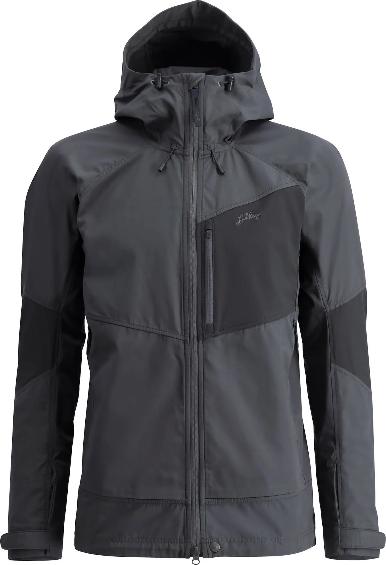 Lundhags Men&#x27;s Tived Stretch Hybrid Jacket Granite/Charcoal | Buy Lundhags Men&#x27;s Tived Stretch Hybrid Jacket Granite/Charcoal here | Outnorth