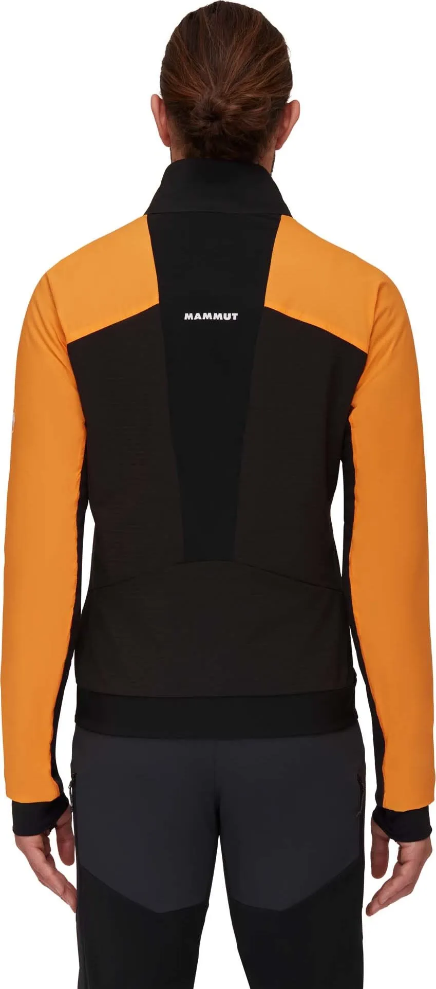 Mammut Men&#x27;s Aenergy IN Hybrid Jacket Tangerine/Black | Buy Mammut Men&#x27;s Aenergy IN Hybrid Jacket Tangerine/Black here | Outnorth