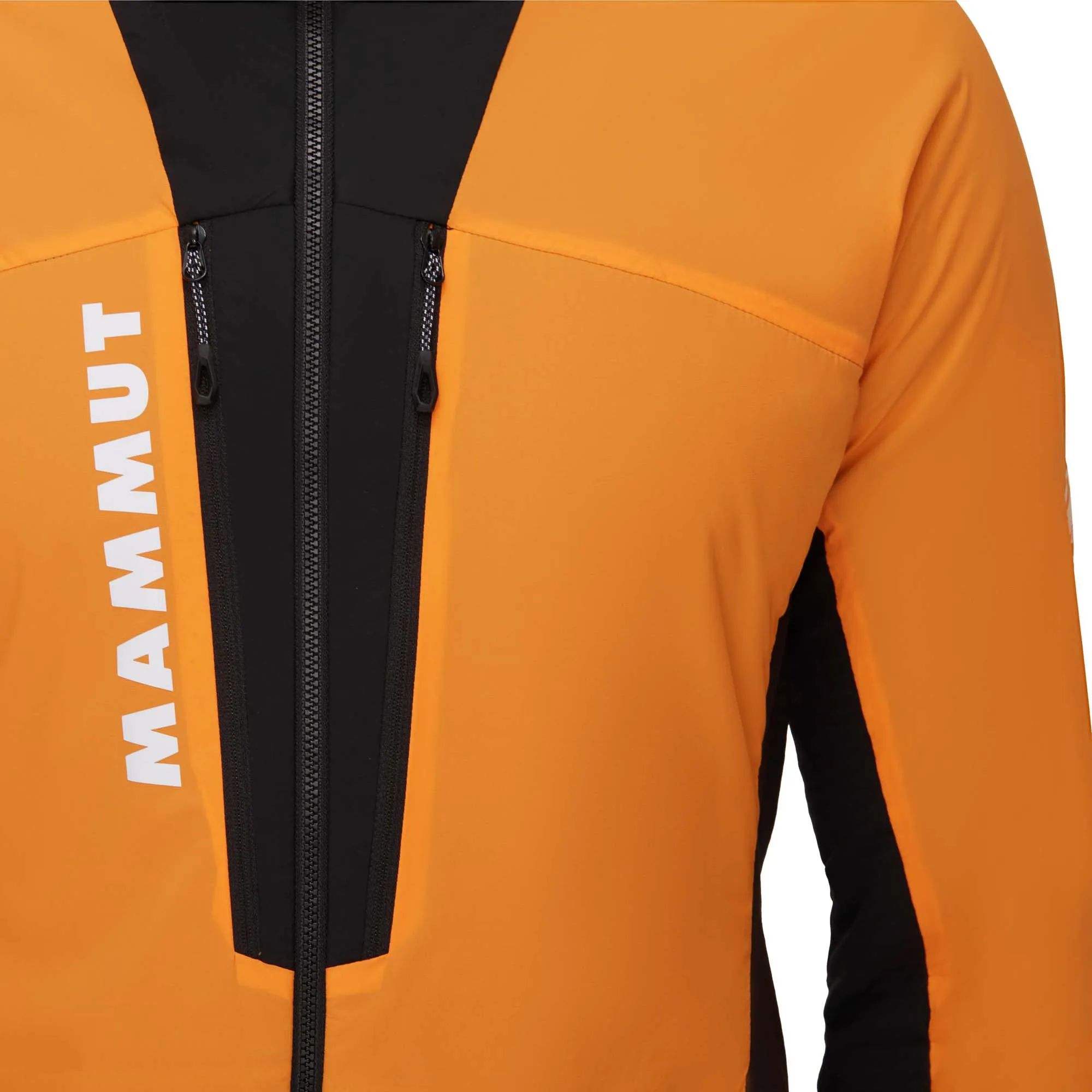 Mammut Men&#x27;s Aenergy IN Hybrid Jacket Tangerine/Black | Buy Mammut Men&#x27;s Aenergy IN Hybrid Jacket Tangerine/Black here | Outnorth