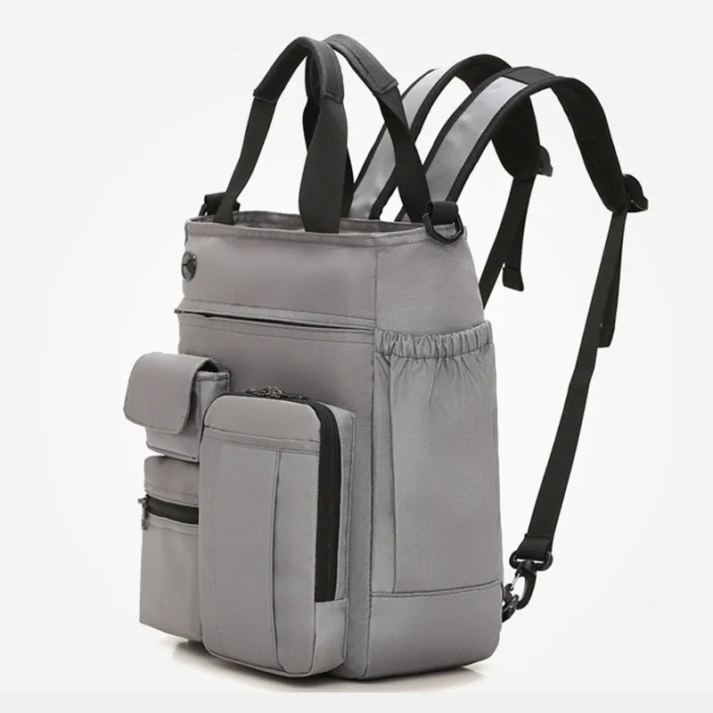 Multifunctional Water-resistant Scalable Handbag-Backpack