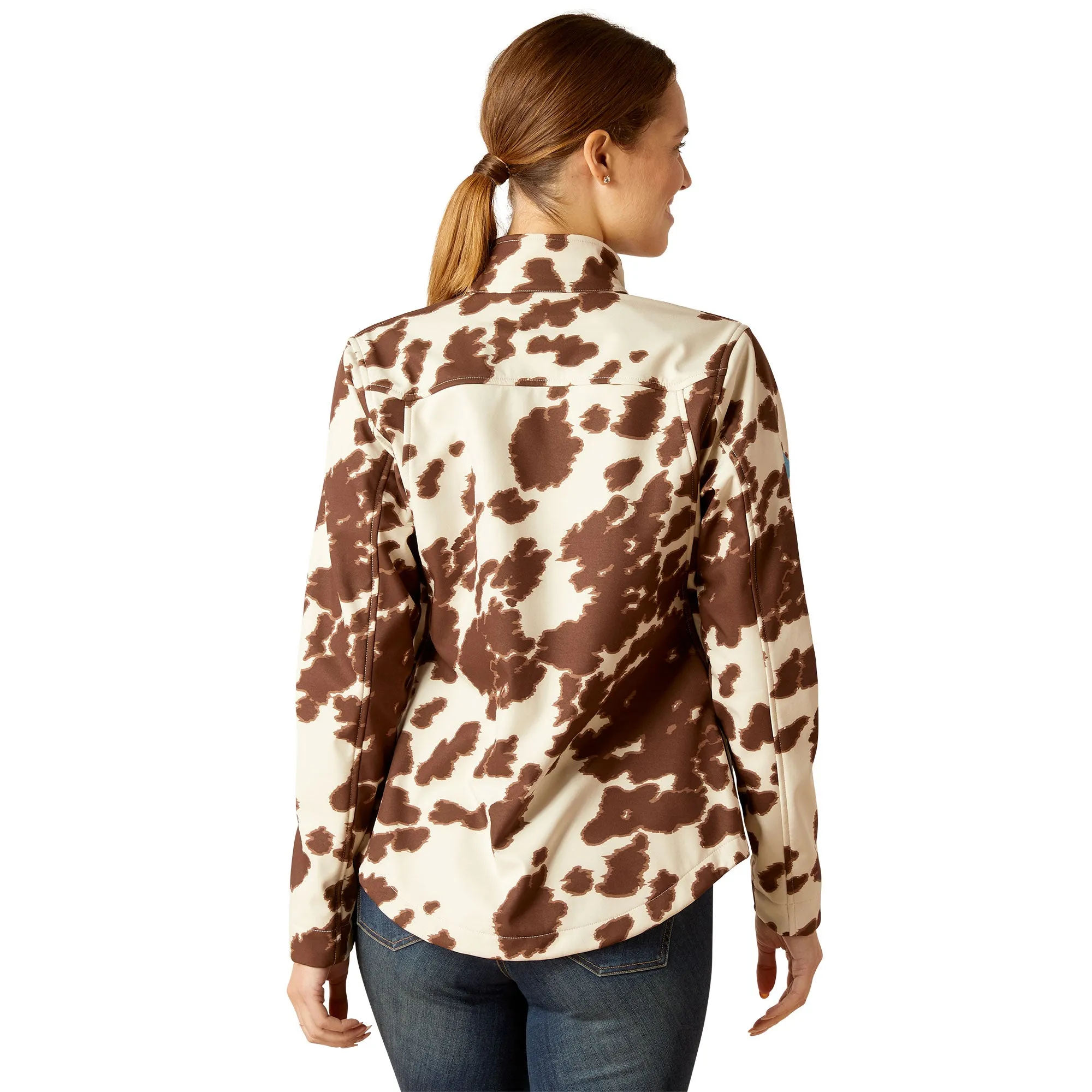 New Team Softshell Print Water Resistant Jacket