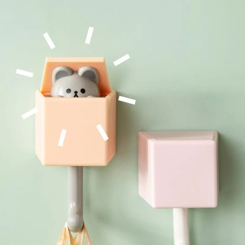Pouncing Peg Self Adhesive Hook