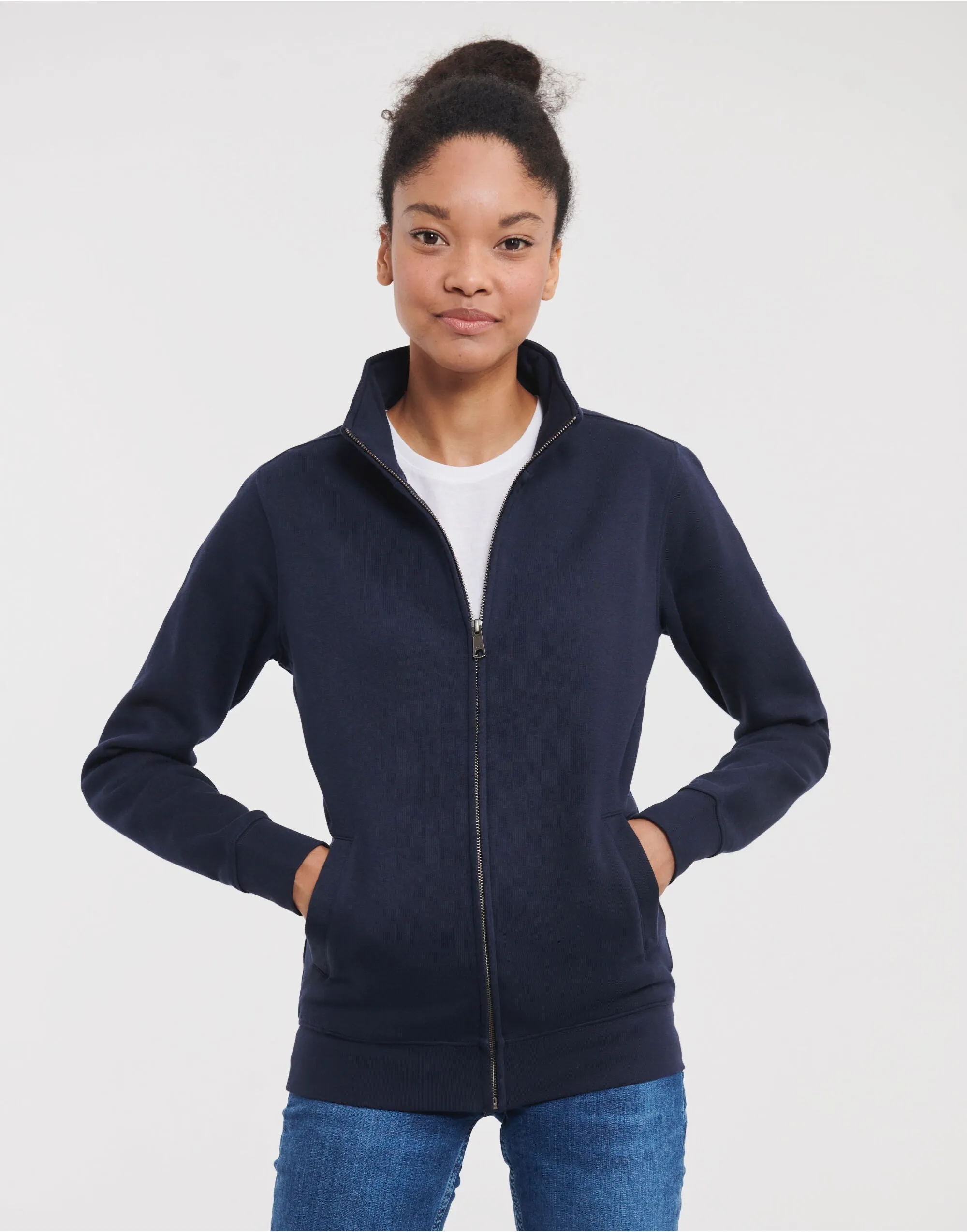 R267F Russell Ladies Authentic Sweat Jacket
