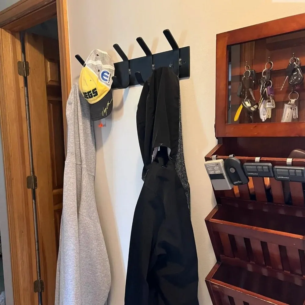Riseform Wall Mounted Metal Coat Rack