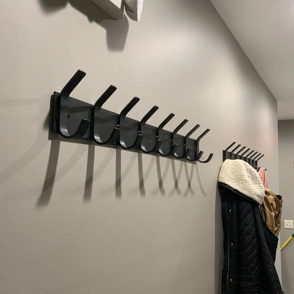 Riseform Wall Mounted Metal Coat Rack