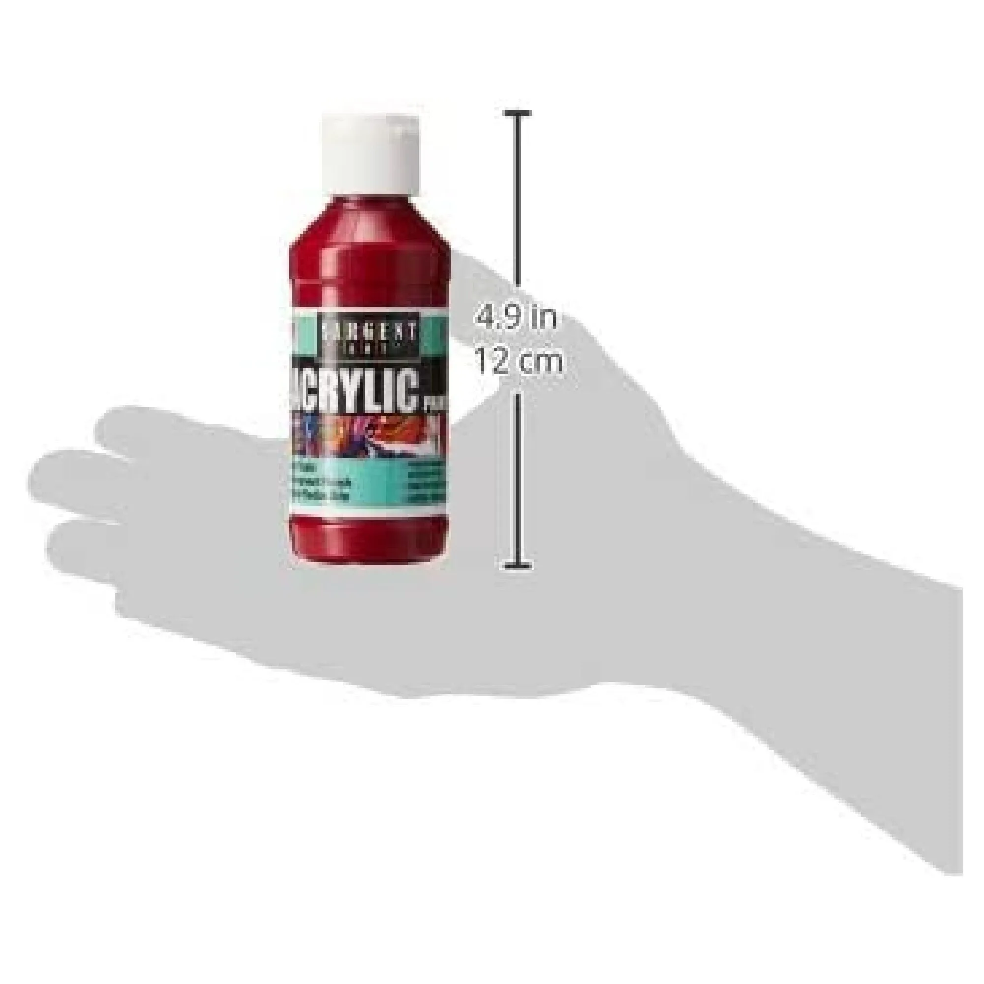 Sargent Art Primary Acrylic Paint Set | 4-Ounce Bottles x 6-Pack | No Fading