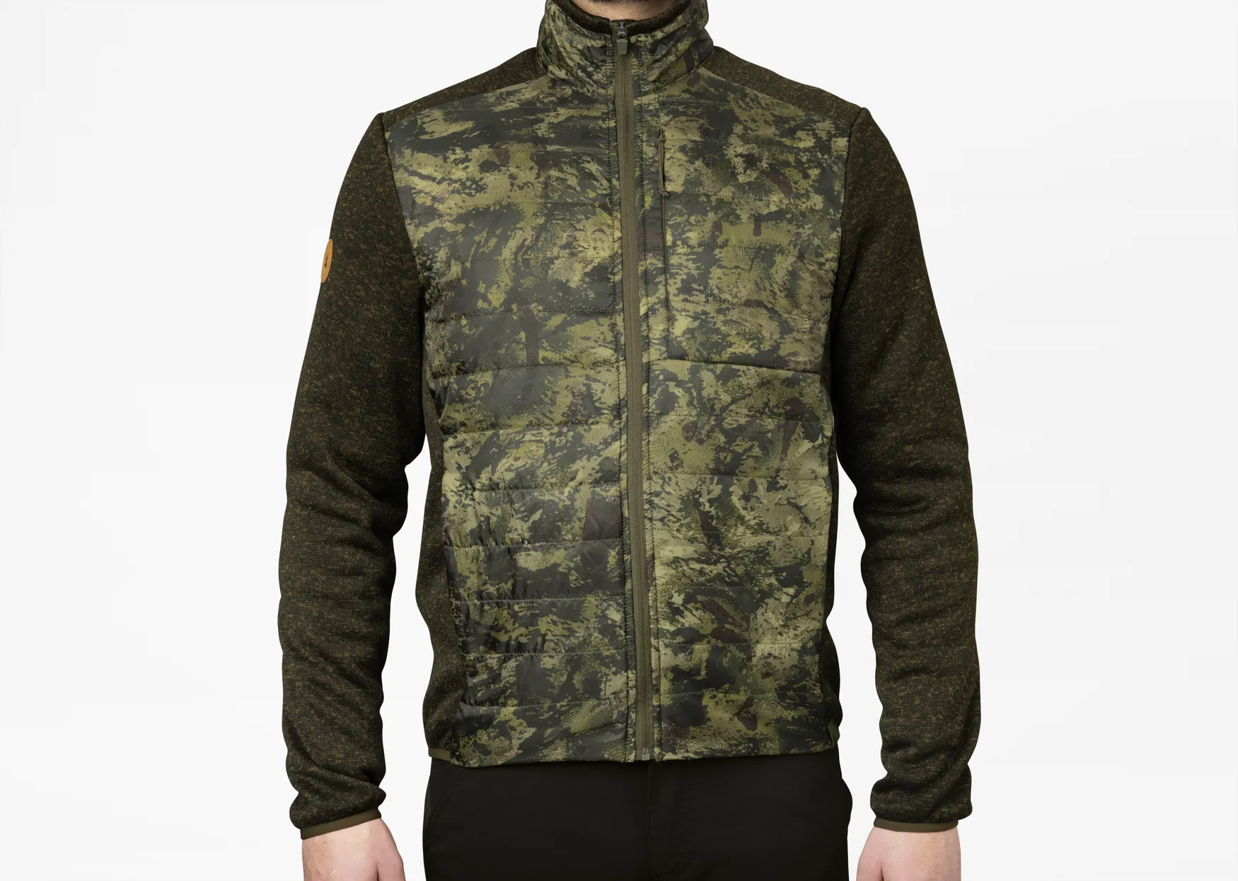 Seeland Men&#x27;s Theo Hybrid Jacket Camo Pine Green/Invis Green | Buy Seeland Men&#x27;s Theo Hybrid Jacket Camo Pine Green/Invis Green here | Outnorth