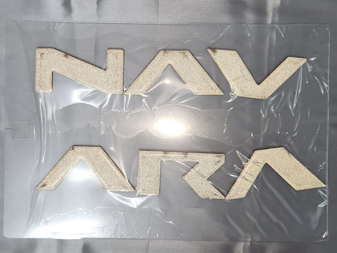 Signature-Line Adhesive TAILGATE INSERTS for Navara NP300 D23 2021 