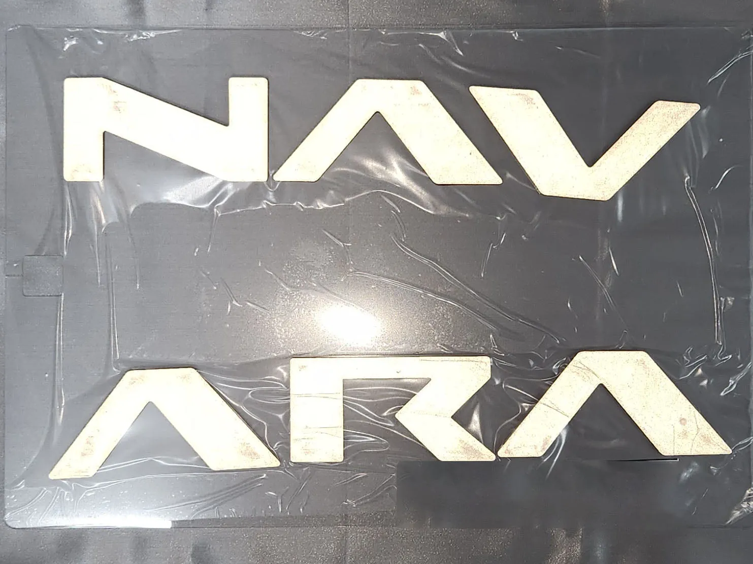 Signature-Line Adhesive TAILGATE INSERTS for Navara NP300 D23 2021 