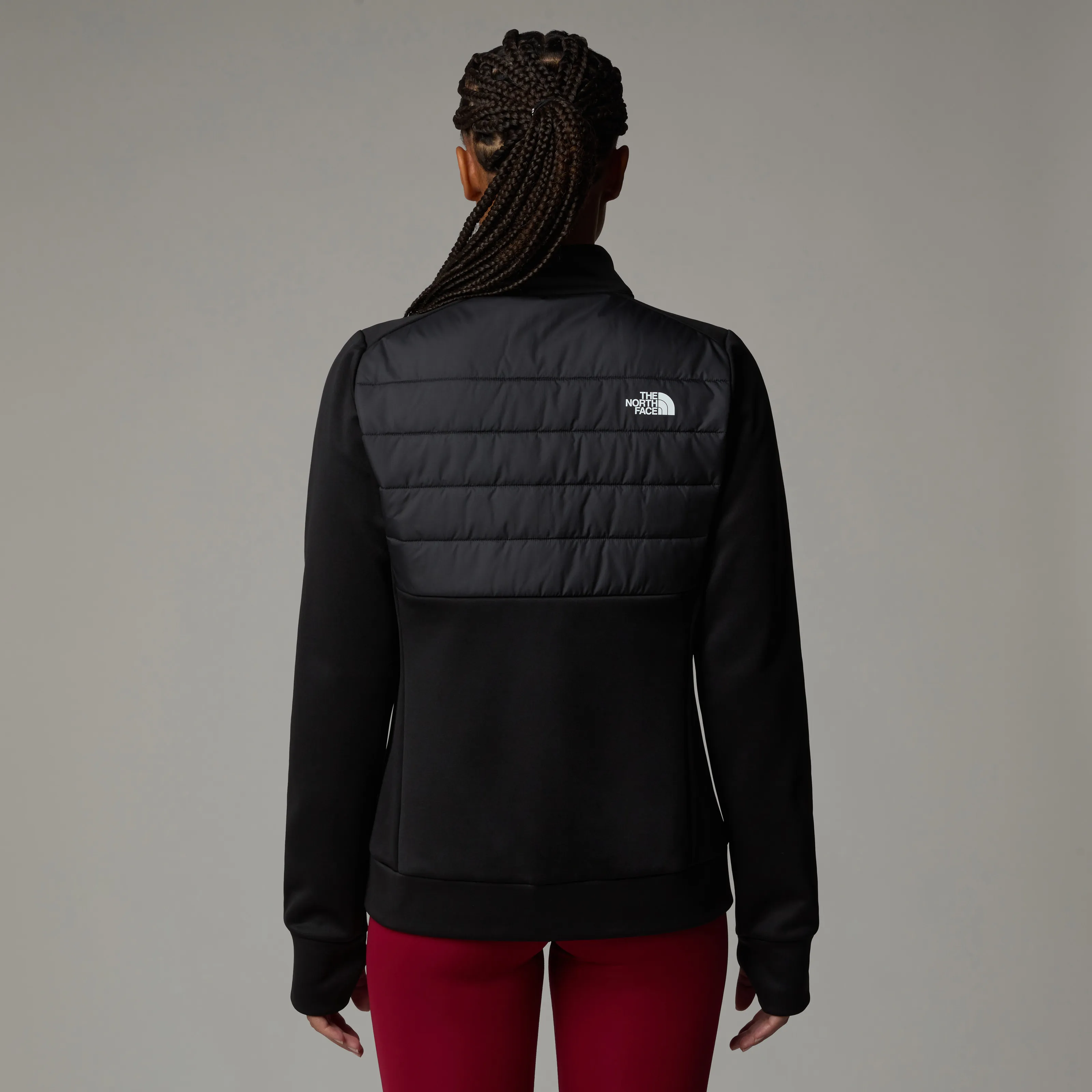 The North Face Women&#x27;s Reaxion Hybrid Jacket TNF Black/Asphalt Grey | Buy The North Face Women&#x27;s Reaxion Hybrid Jacket TNF Black/Asphalt Grey here | Outnorth