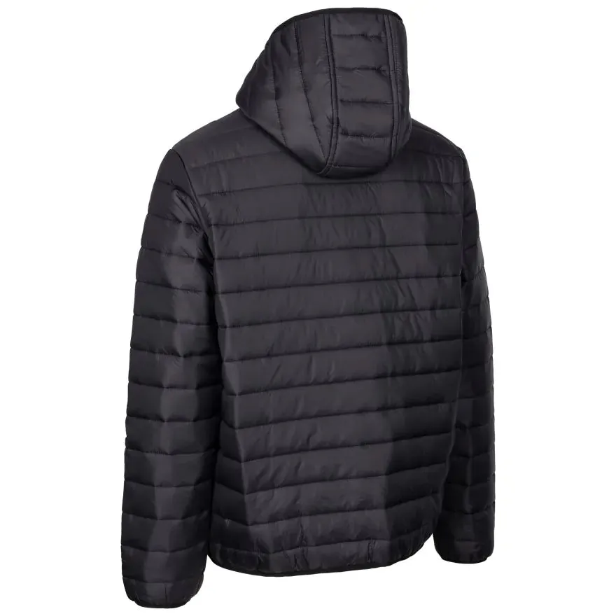 Trespass XXL Black Kelmarsh Men's Padded Jacket