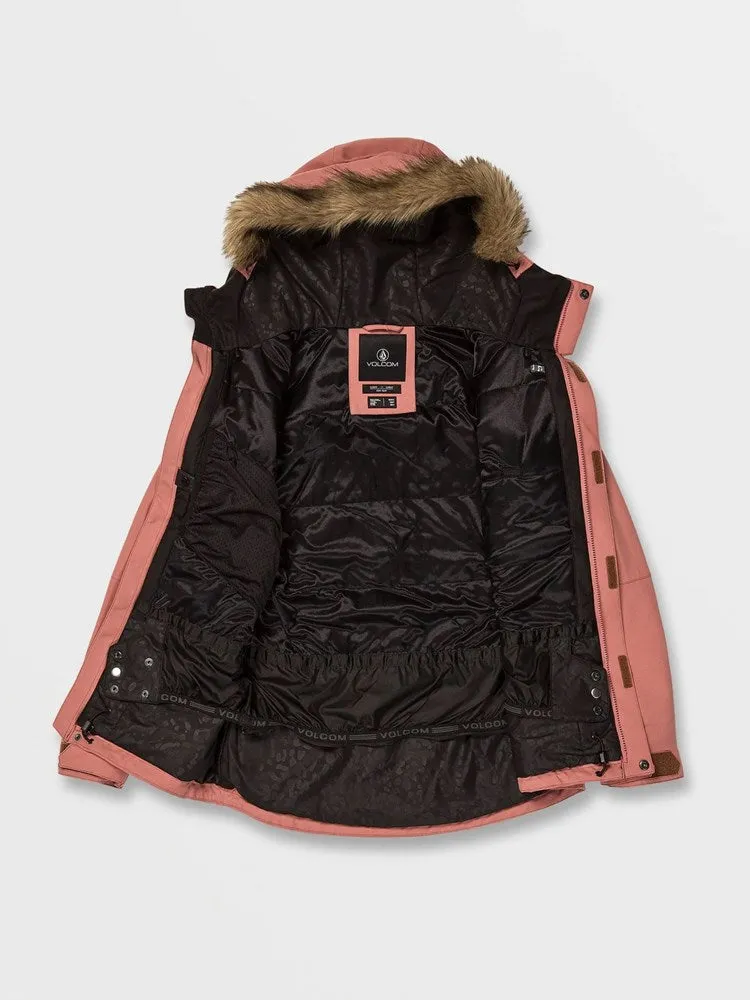 Volcom Shadow Insulated Jacket - Earth Pink