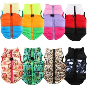 Warm Dog Clothes For Small Dog Windproof Winter