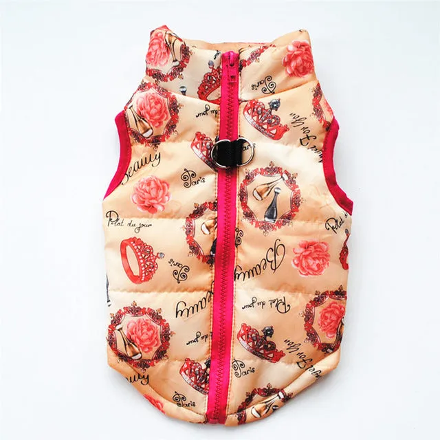 Warm Dog Clothes For Small Dog Windproof Winter