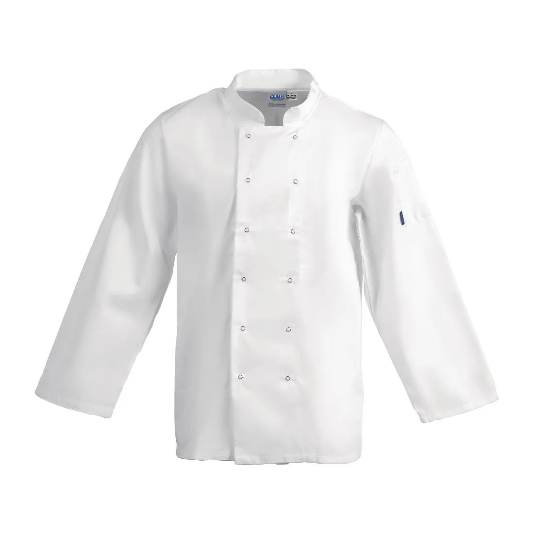 Whites Vegas Unisex Chefs Jacket Long Sleeve White L - A134-L