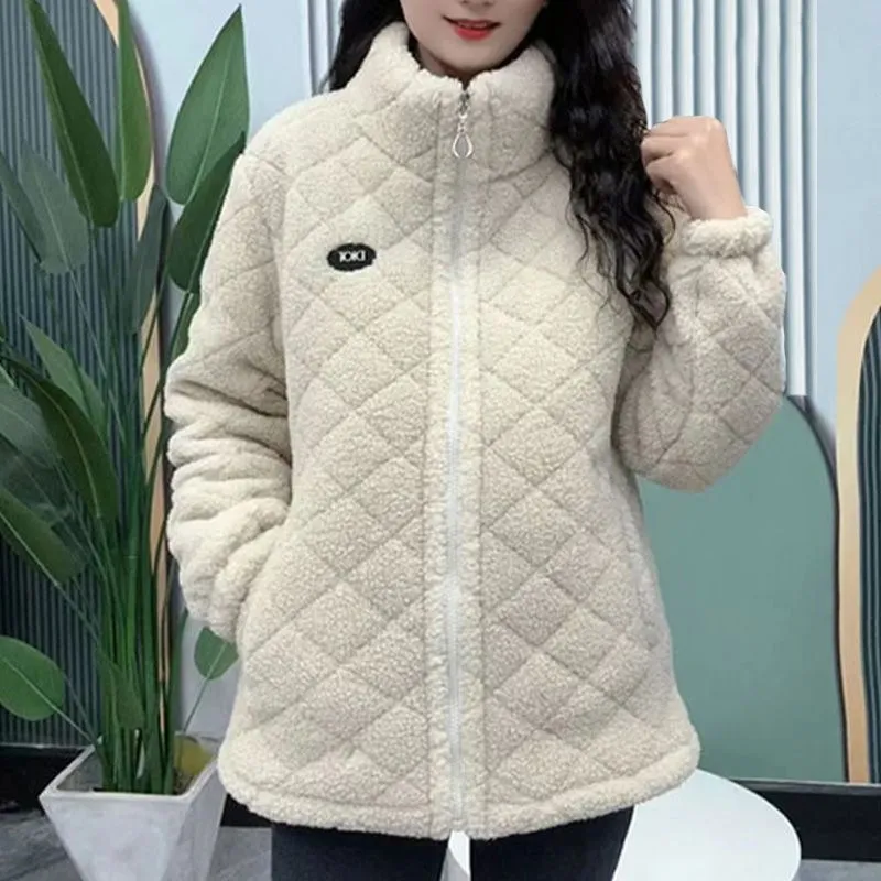 Winter Gift! Women’s Thick Faux Cashmere Thermal Coat